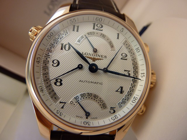 Longines Master Collection Retrograde in yellow gold | Longines, Omega watch, Yellow gold