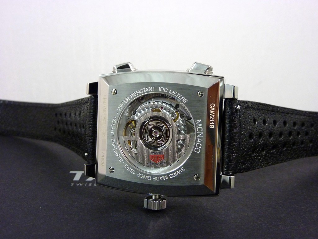 TAG HEUER MONACO VINTAGE CAW211B.FC6241 Cronografo Aut | eBay